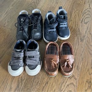 Lot of Toddler Shoes, Air Jordan’s, Carters, Nautica, Cat and Jack